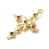 Spray Painted Alloy Pendants PALLOY-O001-08A-G-2