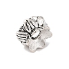 Tibetan Style Alloy Beads TIBE-M004-03SA-2
