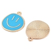 Alloy Enamel Pendants PALLOY-S192-03G-07-2