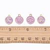 2 Sets 2 Styles Golden Plated Alloy Enamel Charms ENAM-YW0001-28B-3