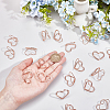 32Pcs Mini Iron Place Card Holders ODIS-SP0001-08RG-3