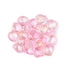 Baking Paint Transparent Glass Charms DGLA-N005-11-1