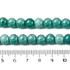 Ombre Effect Dyed Glass Beads Strands GLAA-T031-01O-09-5