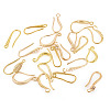 20Pcs 10 Styles Brass Earring Hooks KK-TA0002-46-2