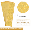 Self Adhesive Gold Foil Embossed Stickers DIY-WH0211-205-2