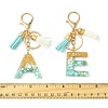 Transparent Epoxy Resin Pendant Keychains KEYC-FS00022-18-3