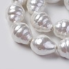 Shell Pearl Beads Strands BSHE-F013-11-2