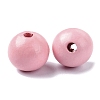 Wood Large Hole European Beads WOOD-D027-01L-2