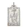 Brass Micro Pave Cubic Zirconia Pendants with Enamel KK-H458-01P-20-1