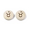 Laser Out Wood Pendants LS-WOOD-S053-51F-2