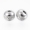 201 Stainless Steel Beads X-STAS-G154-37-5mm-2
