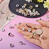 55Pcs 11 Styles Alloy Glass & Iron Rhinestone Spacer Beads FIND-TA0008-70C-7