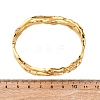 Textured 304 Stainless Steel Bangles BJEW-G749-10G-5