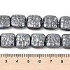Electroplated Porcelain Beads Strands BSHE-Z007-01B-3