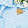 Acrylic Gauge Measuring Ruler Tool TOOL-WH0128-15-4