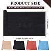 4 Sheets 4 Colors Faux Suede Book Covers DIY-CP0010-62-2