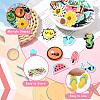 56Pcs 56 Styles Summer Theme PVC Cabochons KY-CJ0002-10-3