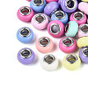 Opaque Acrylic European Beads GPDL-N006-01A-03-1