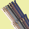 12Pcs 6 Colors Nylon Zipper Fastener FIND-GF0008-20B-6