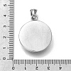 304 Stainless Steel Pendants STAS-P387-01AS-3