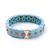 (Jewelry Parties Factory Sale)Tile Elastic Bracelets BJEW-K004-16B-2