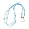 1MM Waxed Cord 5-Strand Necklace Making MAK-C005-01O-1