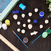 Plastic Micro Detail Paint Brush DIY-CP0012-57-3