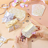 30 Sets 2 Colors Hot Stamping Pillow Cardboard Paper Printed Candy Boxes CON-TA0001-29-7