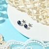 Natural Pearl Beads Ear Studs EJEW-JE02880-02-4