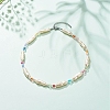 Acrylic Imitation Pearl Beaded Necklace for Women NJEW-JN03915-2
