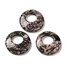 Natural Rhodonite Pendants G-T122-76O-1