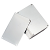 Rectangle 304 Stainless Steel Sheets STAS-WH0044-61A-1