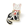 Skeleton Cat Enamel Pin JEWB-M022-07-1