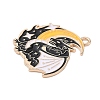 Alloy Enamel Pendants ENAM-P258-05D-G-2