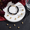 16Pcs Brass Micro Pave Clear Cubic Zirconia Beads ZIRC-UN0001-13-4