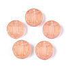 Transparent Spray Painted Glass Beads GLAA-S190-007A-06-1