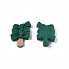Opaque Resin Cabochons CRES-S366-22-4