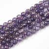 Natural Amethyst Beads Strands G-T107-12-1