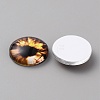 Glass Cabochons GLAA-WH0033-75E-07-2