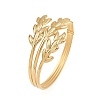 304 Stainless Steel Cuff Bangles for Women BJEW-D356-02A-G-4