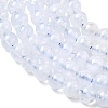 Natural Blue Lace Agate Beads Strands G-G344-A02-4mm-4
