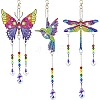 Butterfly/Humming Bird/Dragonfly DIY Diamond Painting Sun Catcher Kits WG21135-01-1