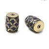Handmade Tibetan Style Beads KK-Z157-04AG-1