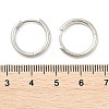Brass Huggie Hoop Earrings LS-EJEW-K083-29P-4