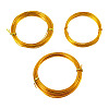 3 Rolls 3 Styles Round Aluminum Wire AW-TADJ0001-03C-1