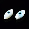 Natural White Shell Mother of Pearl Shell Beads SHEL-N026-157-3