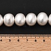 Shell Pearl Beads Strands BSHE-F013-01R-5