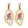 304 Stainless Steel Pendants STAS-D267-02A-G-1