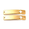 201 Stainless Steel Connector Charms STAS-D244-32G-E-2