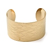 316L Surgical Stainless Steel Cuff Bangles BJEW-D454-01D-G-4